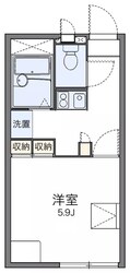 レオパレス輝の物件間取画像